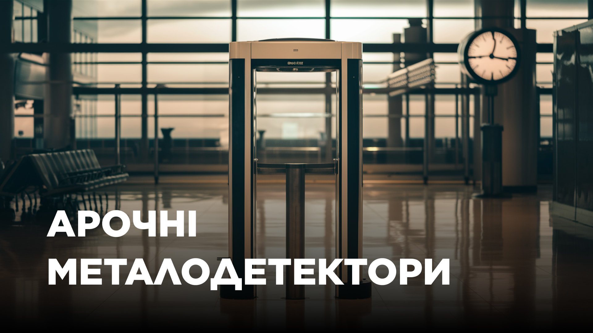 Арочные металлодетекторы, металлоискатели как составляющая системы ...