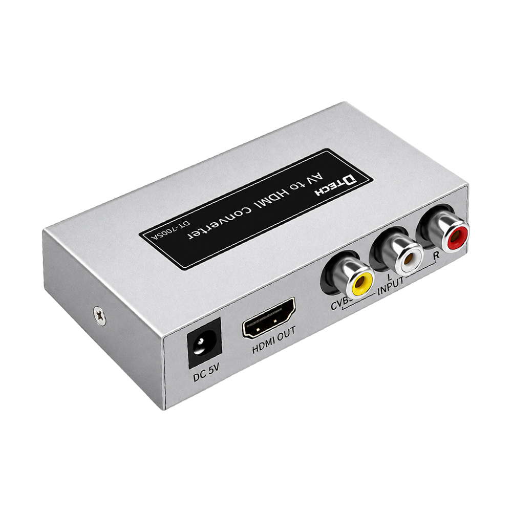 Конвертер відеосигналу AV-HDMI Dtech DT-7005A(MS) купити в Україні