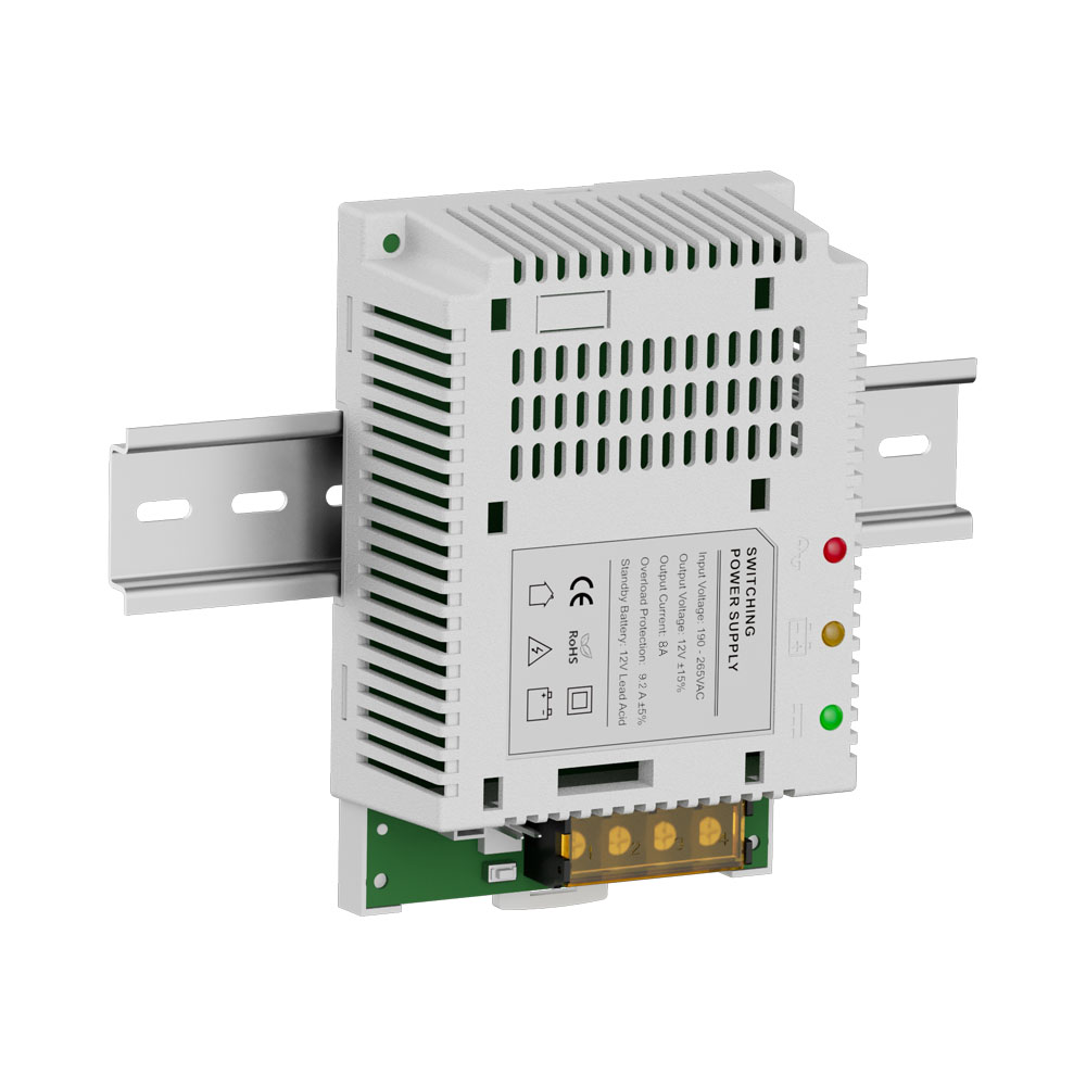 Плата ИБП Kraft PSU-1208LED(BOARD) с креплением на DIN-рейку купить в Украине