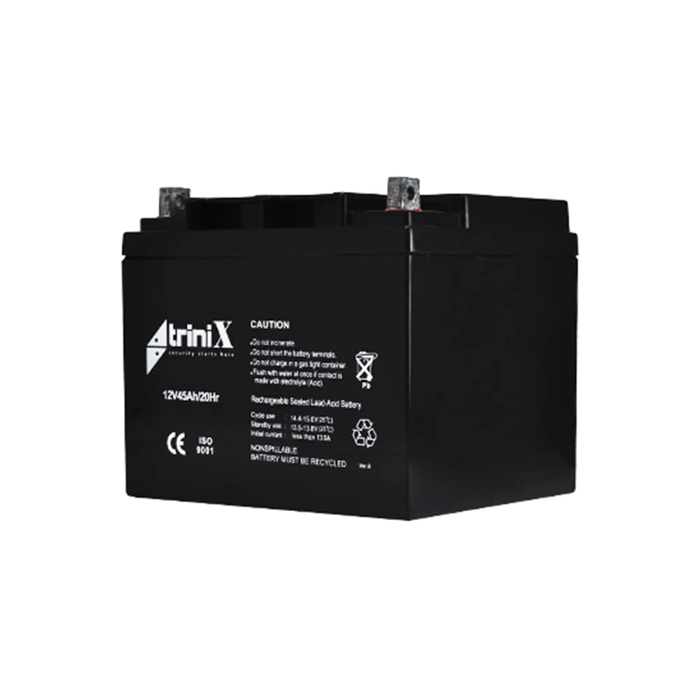 Аккумуляторная батарея 12В 45Ач Trinix 12V45Ah/20Hr AGM свинцово-кислотная купить в Украине