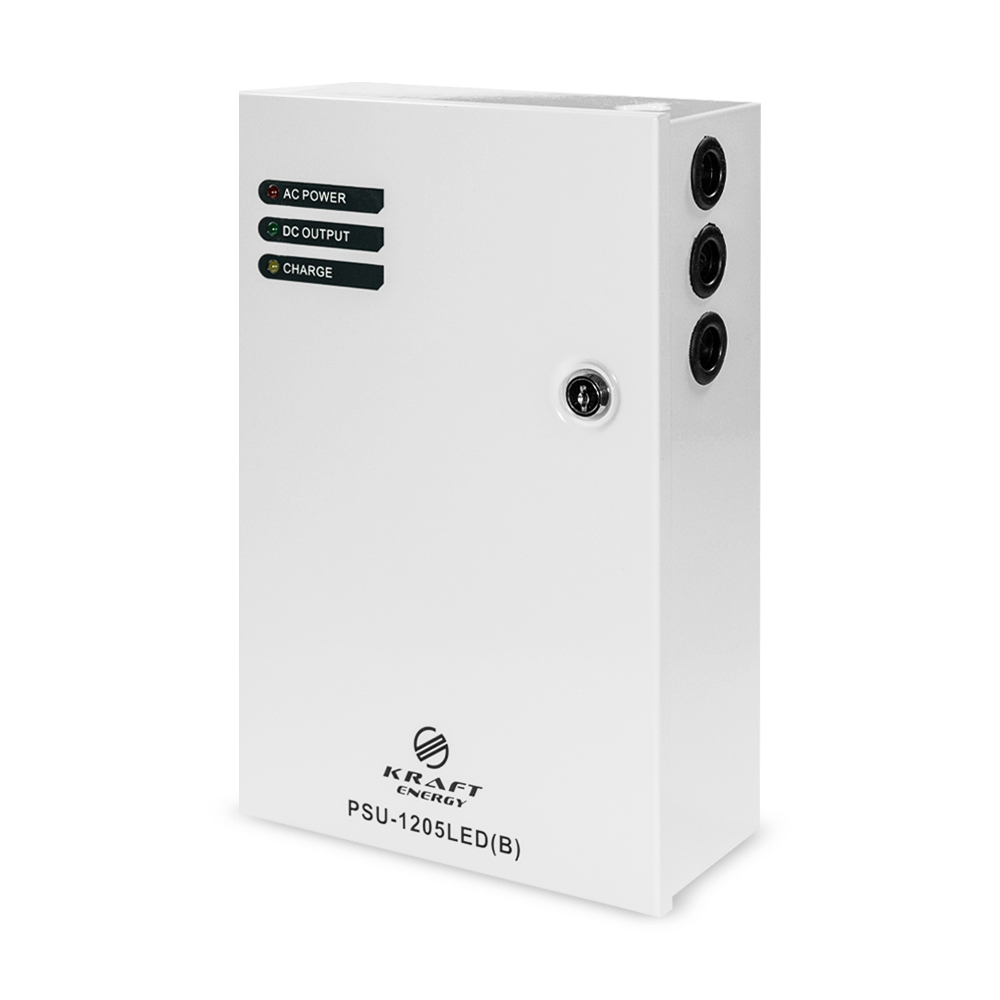 Источник бесперебойного питания Kraft PSU-1205LED(B) купить в Украине
