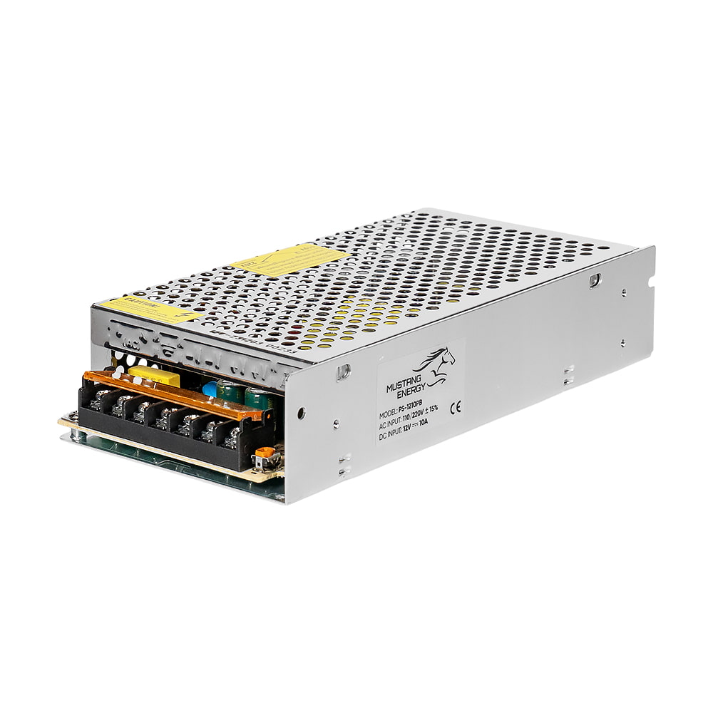 Блок живлення Mustang Energy PS-1210PB 12V/10A купити в Україні