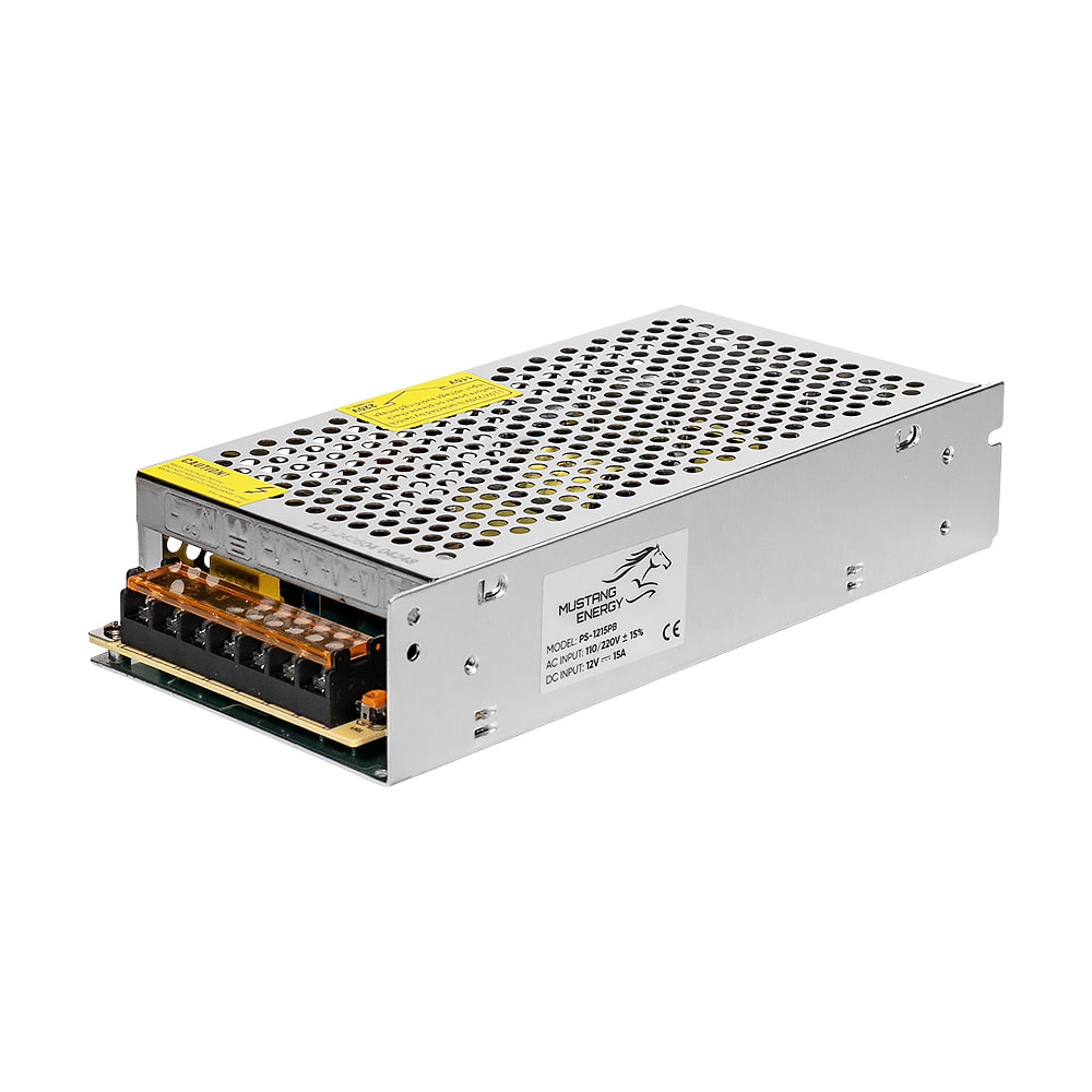 Блок живлення Mustang Energy PS-1215PB 12V/15A купити в Україні
