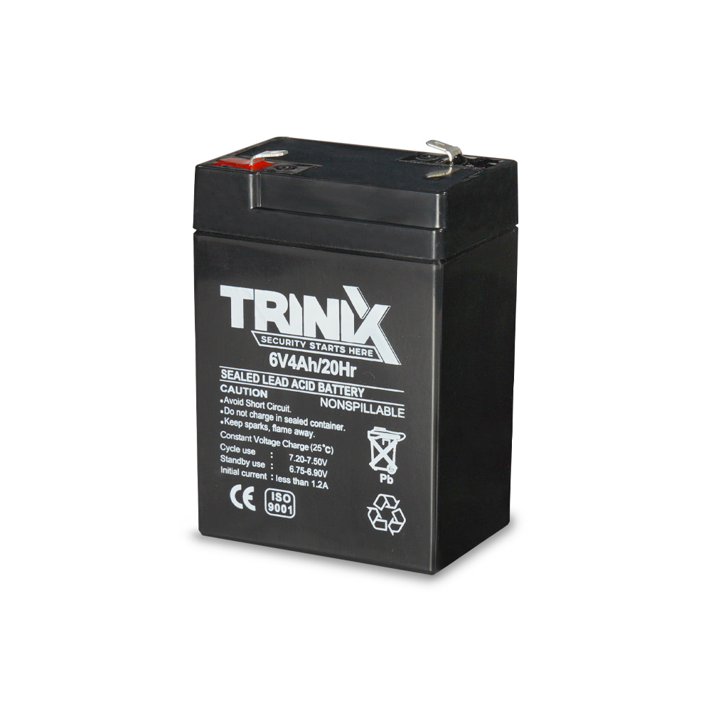 Аккумуляторная батарея 6В 4Ач Trinix 6V4Ah/20Hr AGM свинцово-кислотная купить в Украине