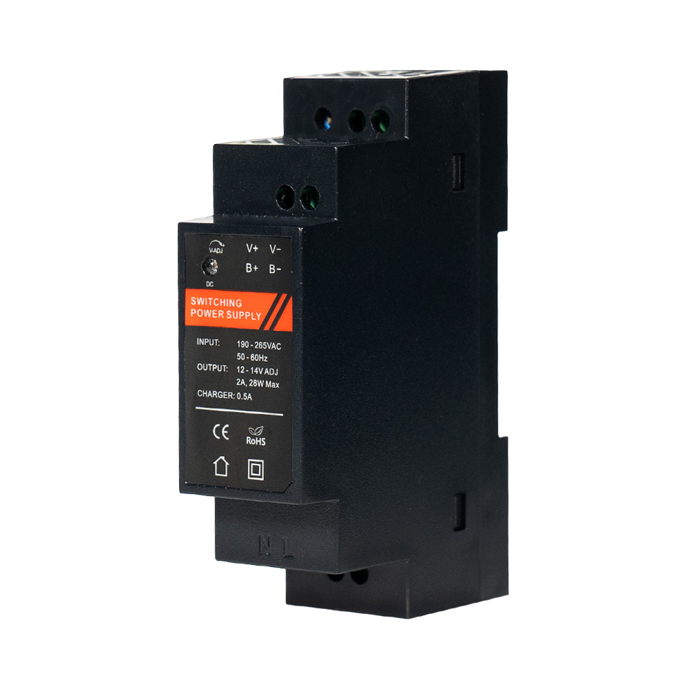 Источник бесперебойного питания Kraft PSU-1202DIN(P) с креплением на DIN-рейку купить в Украине