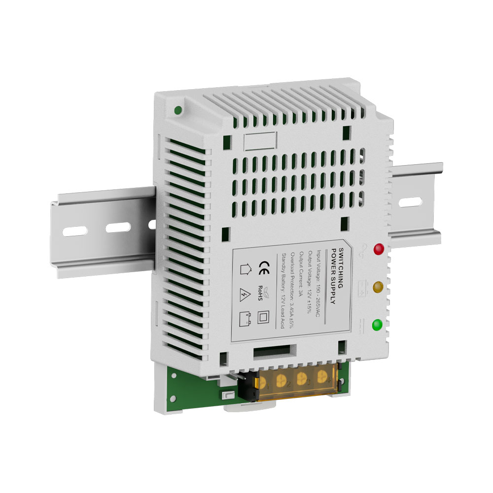 Плата ИБП  Kraft PSU-1203LED(BOARD) с креплением на DIN-рейку купить в Украине