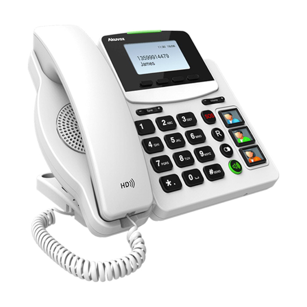 SIP-телефон Akuvox R15P на 1 SIP аккаунт купить в Украине
