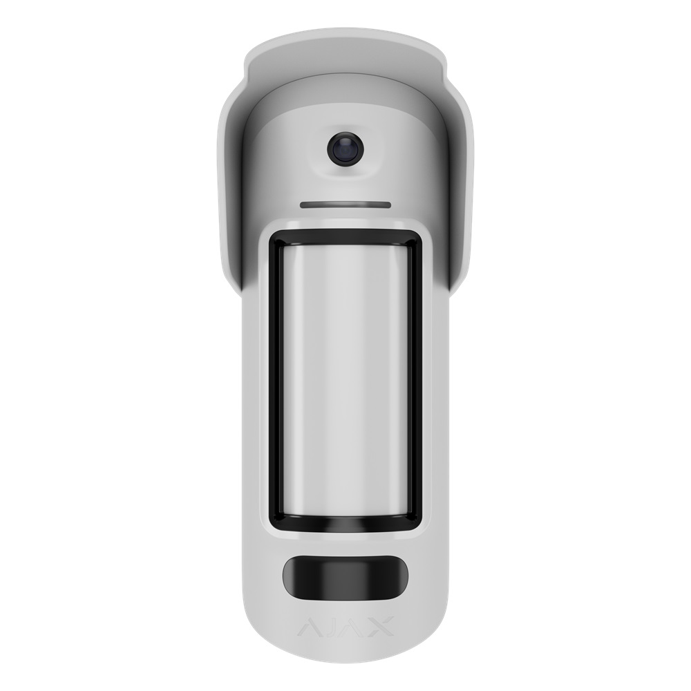 Бездротовий вуличний датчик руху з камерою Ajax MotionCam Outdoor HighMount (PhOD) Jeweller White купити в Україні