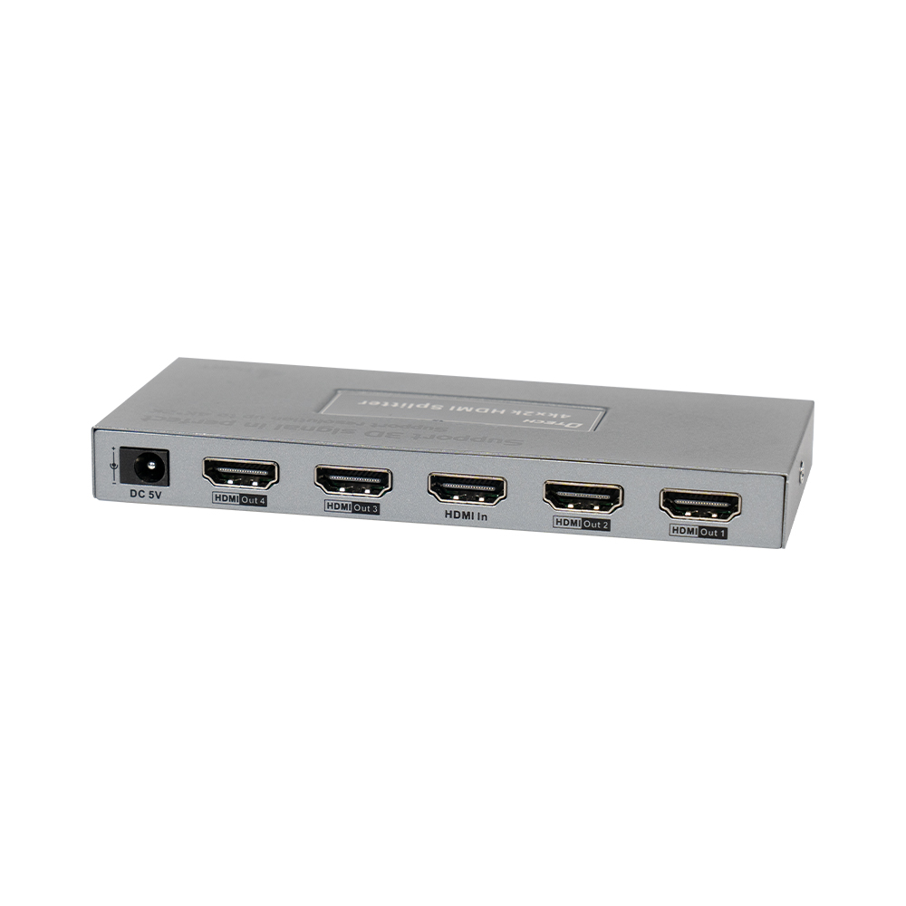 Разветвитель видеосигнала 4K HDMI 1x4 Dtech DT-7144A(MS)
