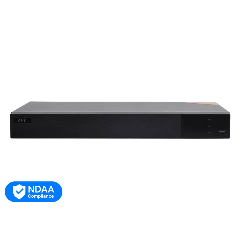 IP-видеорегистратор 8-канальный 16Mp TVT TD-3308H1-B2-B (160-160)