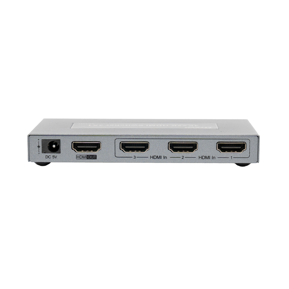 Комутатор 4K HDMI 2.0 3x1 Dtech DT-7431