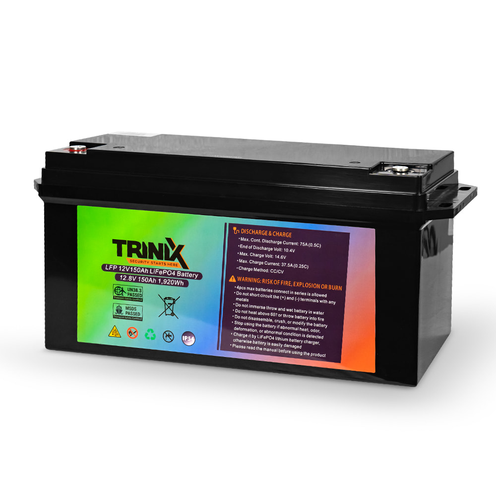 Аккумуляторная батарея литий-железо-фосфатная 12В 150А*ч Trinix 12V150Ah LiFePO4 купить в Украине