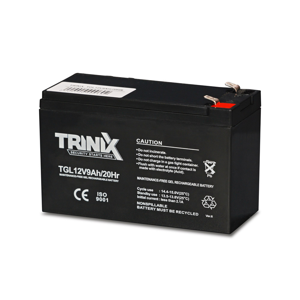 Аккумуляторная батарея гелевая 12В 9Ач Trinix TGL12V9Ah/20Hr GEL купить в Украине