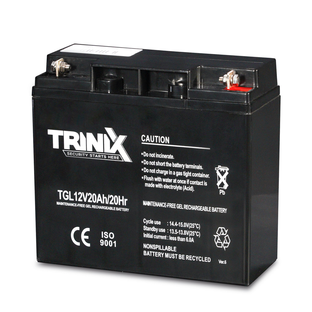 Аккумуляторная батарея гелевая 12В 20Ач Trinix TGL12V20Ah/20Hr GEL купить в Украине