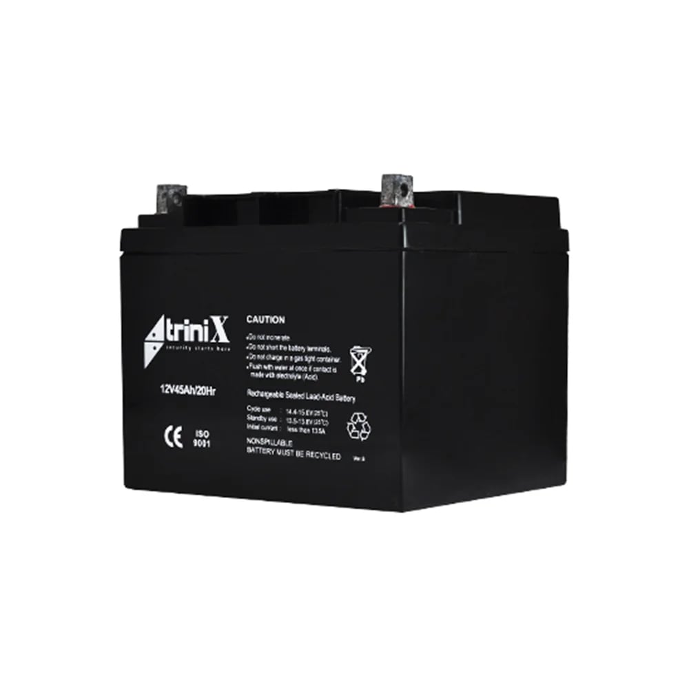Акумуляторна батарея 12В 45Аг Trinix 12V45Ah/20Hr AGM свинцево-кислотна купити в Україні