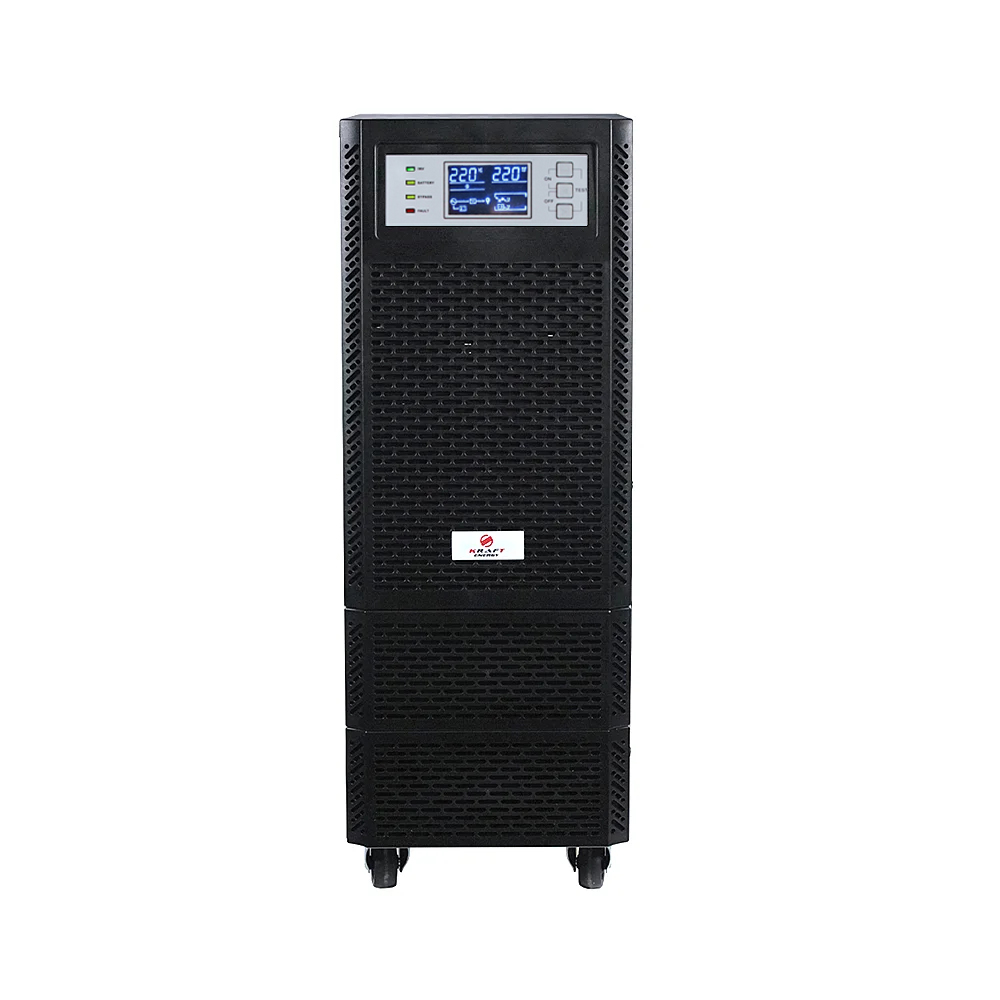 Джерело безперебійного живлення KRF-T6000VA/5400W(LCD) Pro Online UPS Kraft купити в Україні