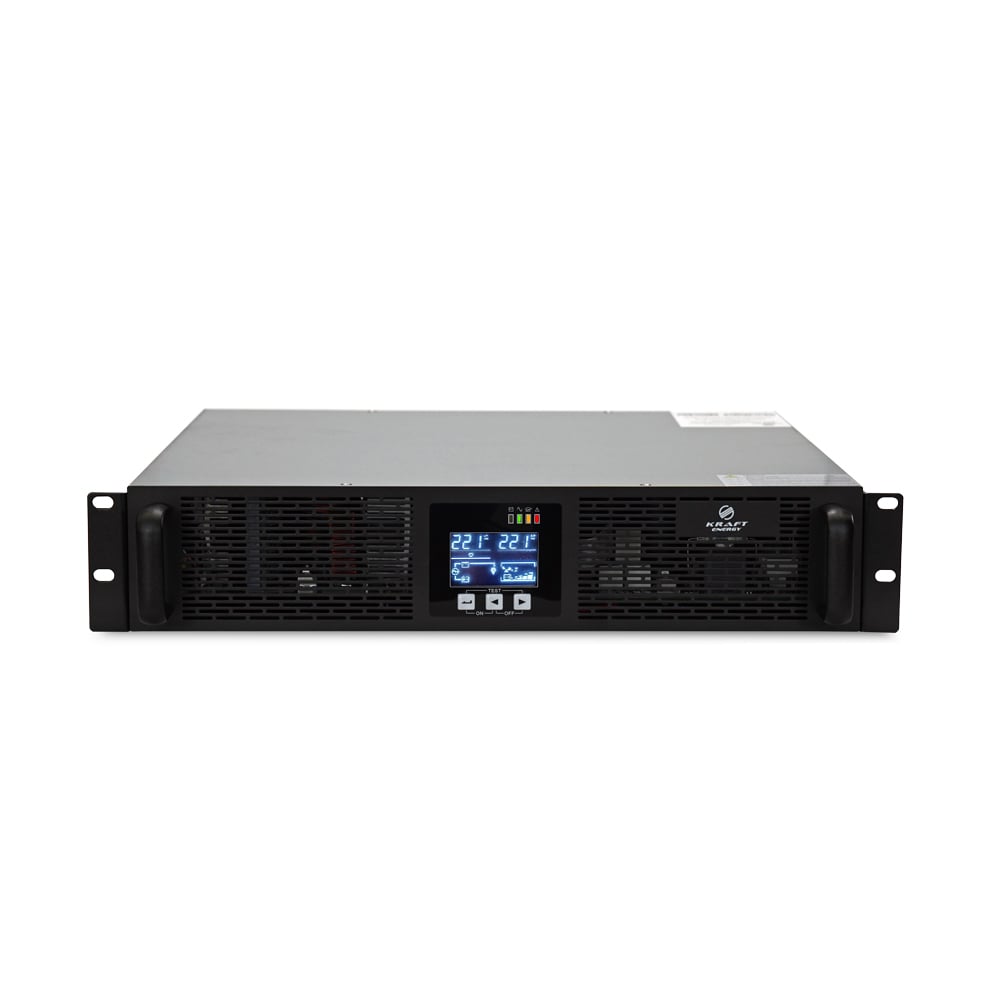 Источник бесперебойного питания KRF-RM/1000VA/1KW Pro Online UPS Kraft купить в Украине