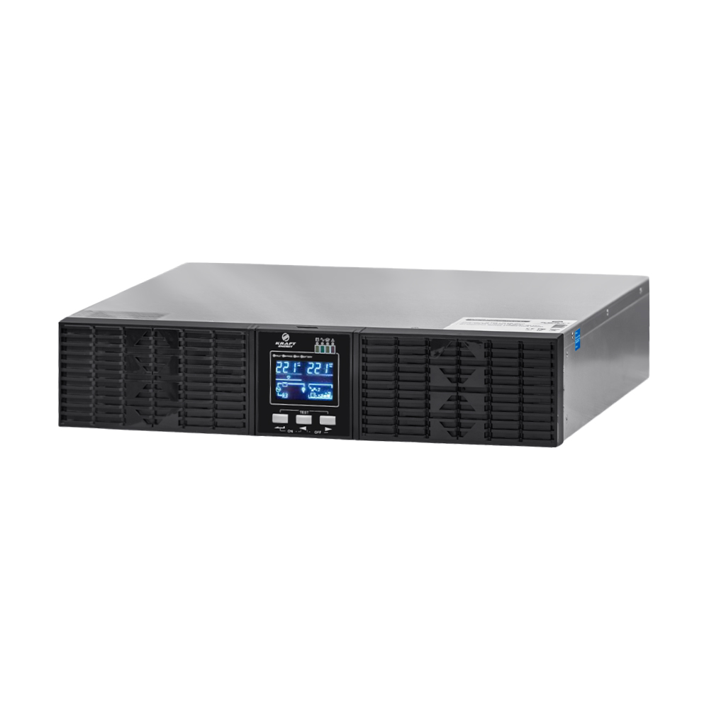 Джерело безперебійного живлення Kraft KRF-RM/10KVA/10KW/Ex Pro Online UPS під зовнішній акумулятор купити в Україні