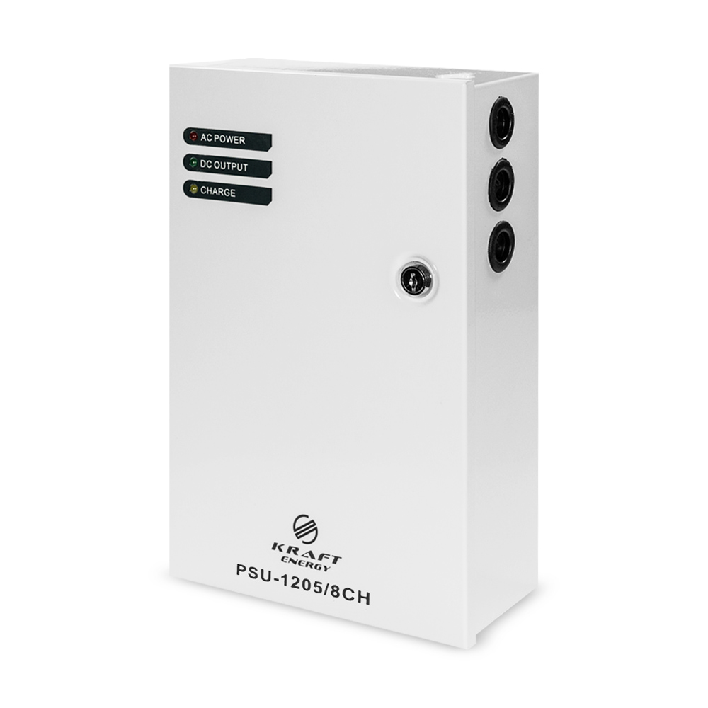 Джерело безперебійного живлення Kraft PSU-1205/8CH купити в Україні