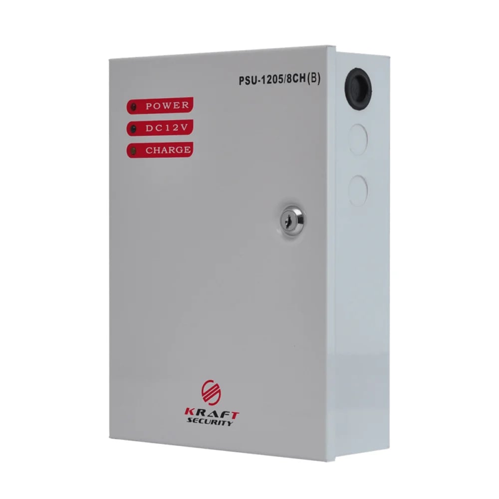 Джерело безперебійного живлення Kraft PSU-1205/8CH(B) купити в Україні