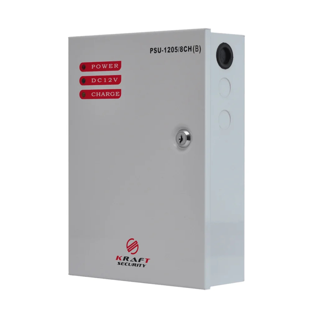 Джерело безперебійного живлення Kraft PSU-1205/8CH(B) купити в Україні