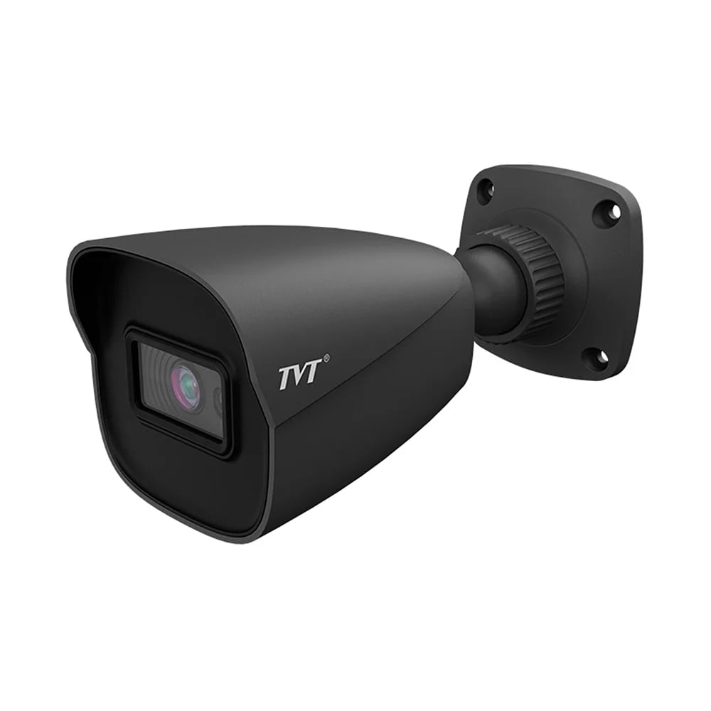 IP-видеокамера 2MP TVT TD-9421S3B (D/PE/AR2) Black f=2.8mm