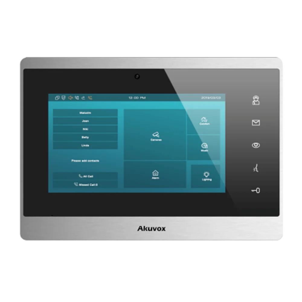 Видеодомофон 7” WiFi Akuvox IT82W SIP Android с Bluetooth купить в Украине