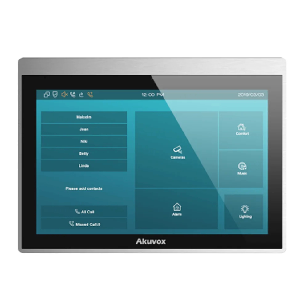 Видеодомофон 10” Akuvox  IT83R SIP Android купить в Украине