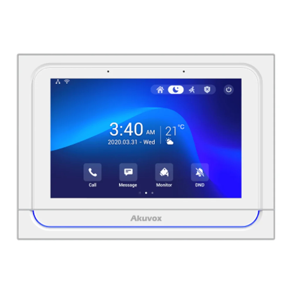 Видеодомофон 7” Akuvox X933 SIP White Android