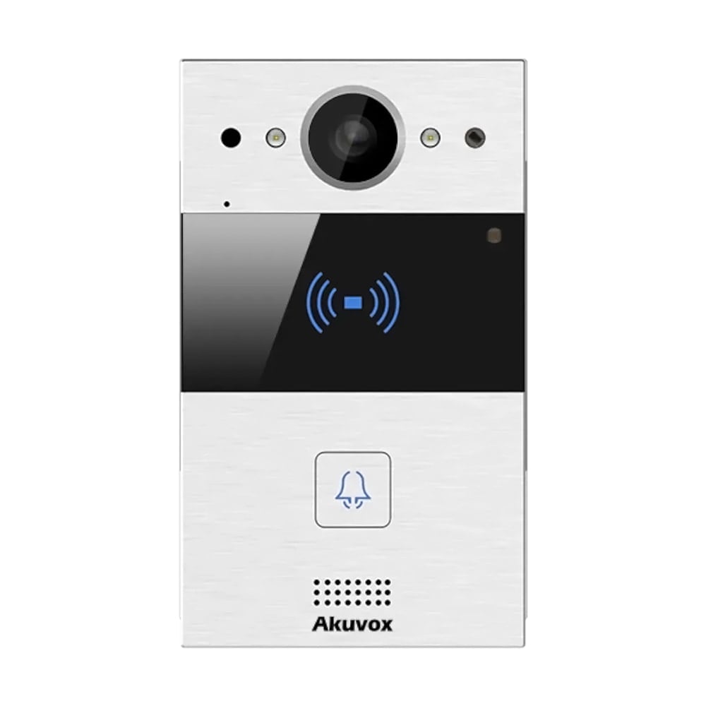 IP-відеопанель 2Mp Akuvox R20A SIP зі зчитувачем EM-Marine / Mifare / NFC купити в Україні