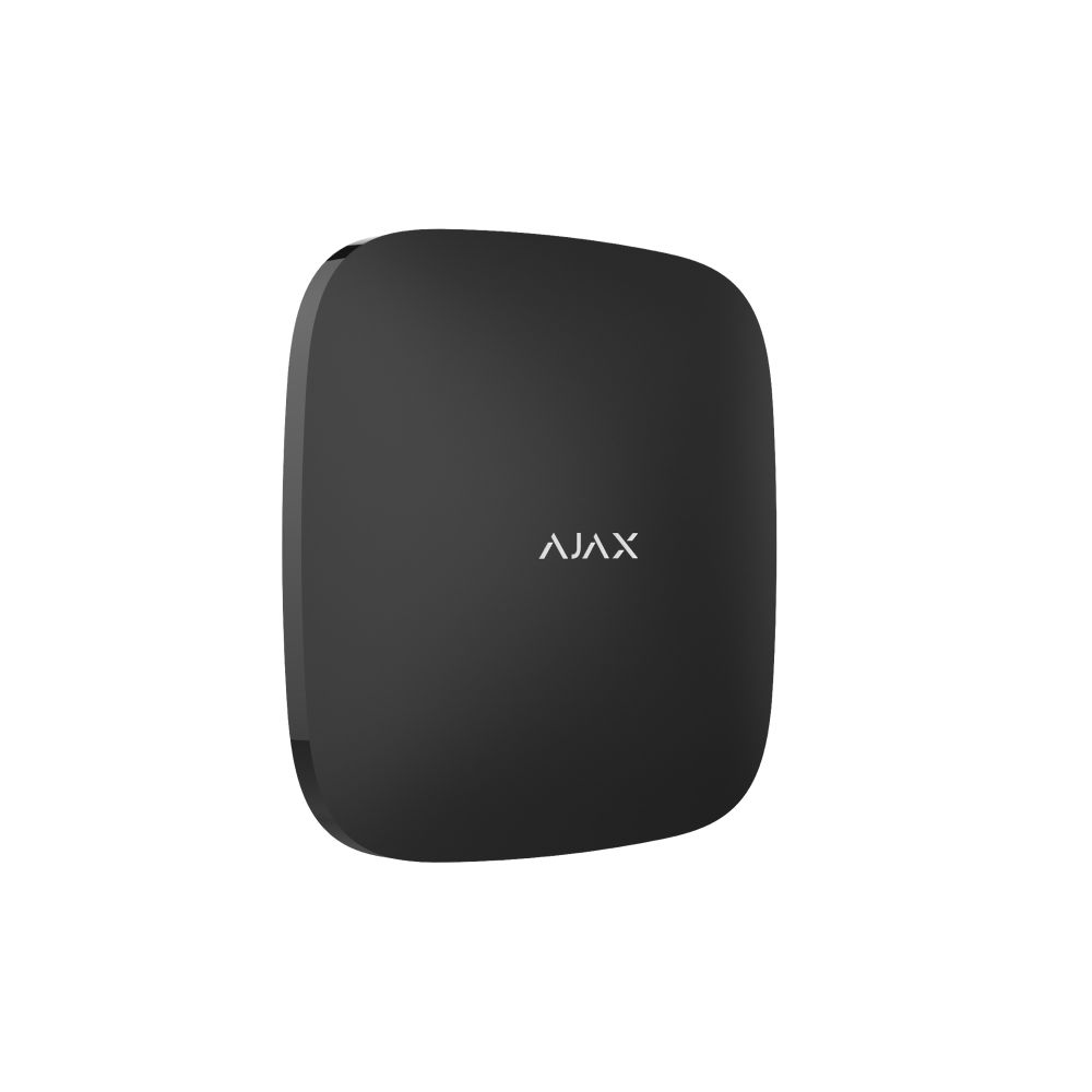 Інтелектуальна централь Ajax Hub 2 Plus чорна з WiFi, 2G, 3G, 4G, Ethernet, підтримкою датчиків з фотоверифікацією купити в Україні
