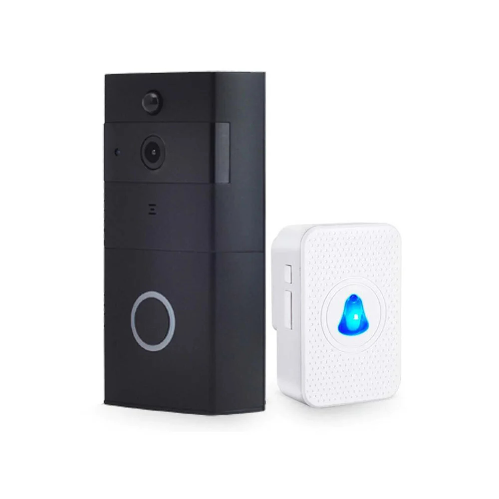 Дверной WiFi звонок 2Mp Light Vision VLC-01IVP Black с ИК-датчиком движения купить в Украине