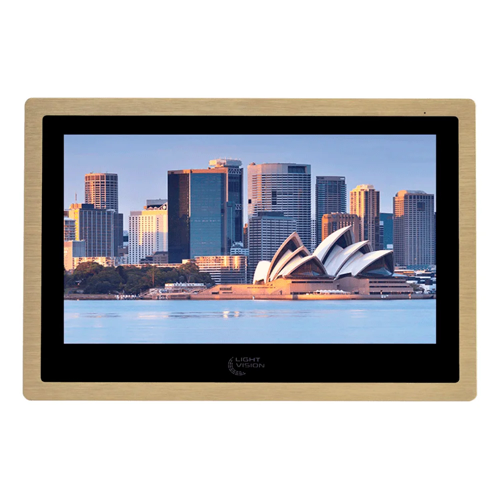 Видеодомофон 10” Light Vision SYDNEY FHD Gold купить в Украине