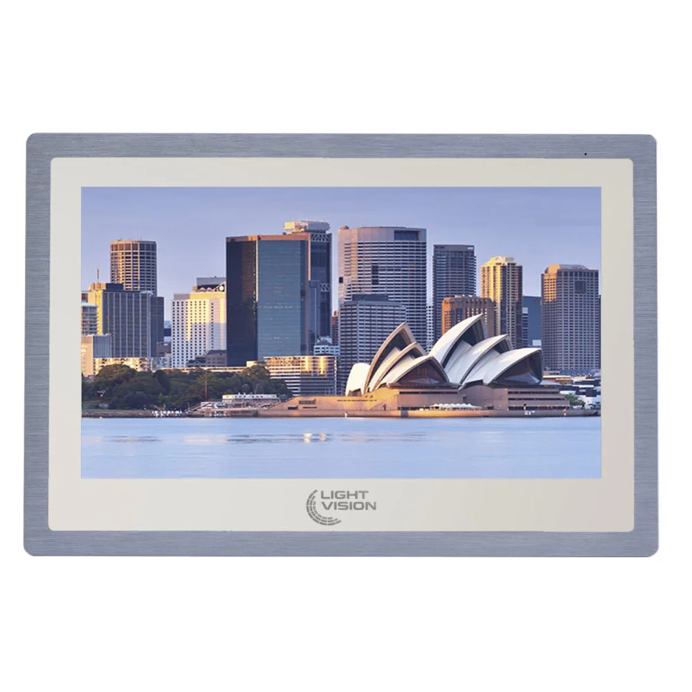 Видеодомофон 10” Light Vision SYDNEY FHD Silver/White купить в Украине