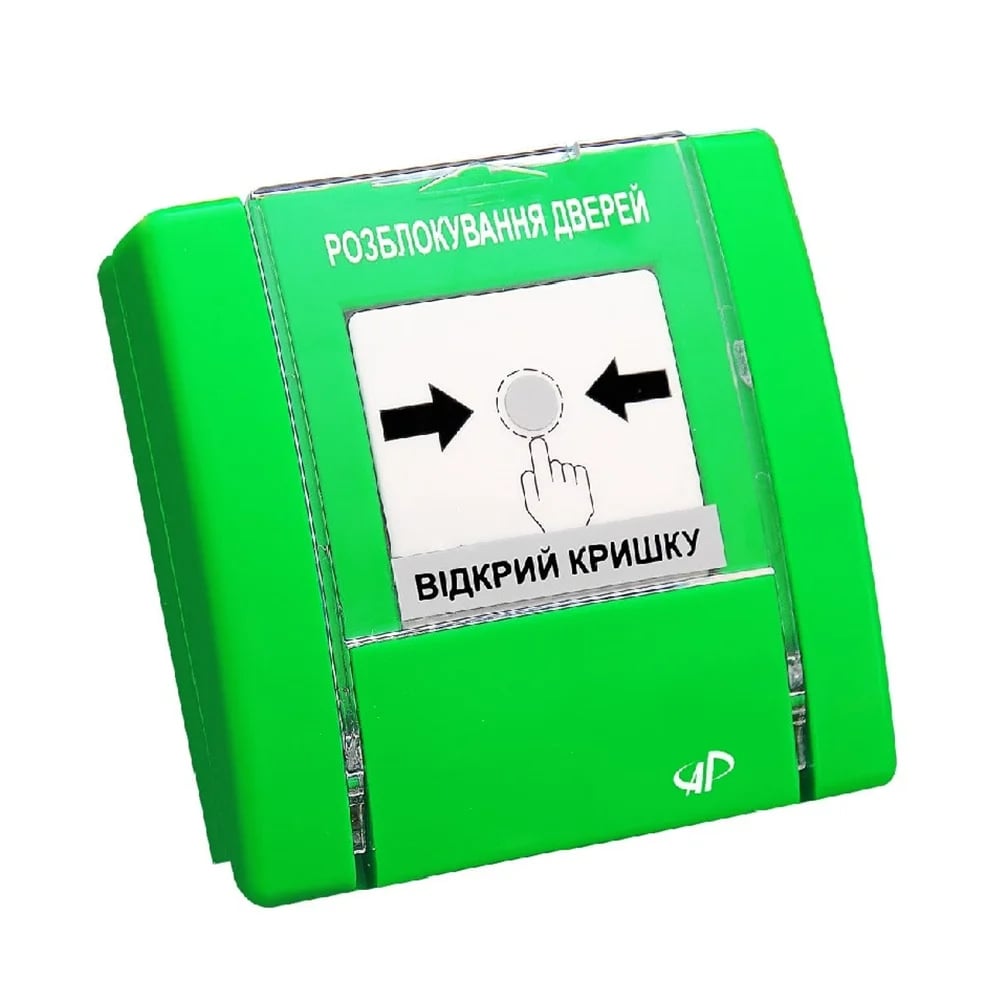 Пристрій ручного керування Артон РУПД-04 НЗ «Розблокування дверей» зелений купити в Україні