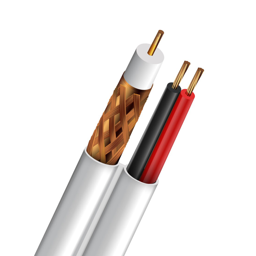 Кабель коаксіальний SL-59+2*0.44 CU 0.8mm Indoor Trinix 305m купити в Україні