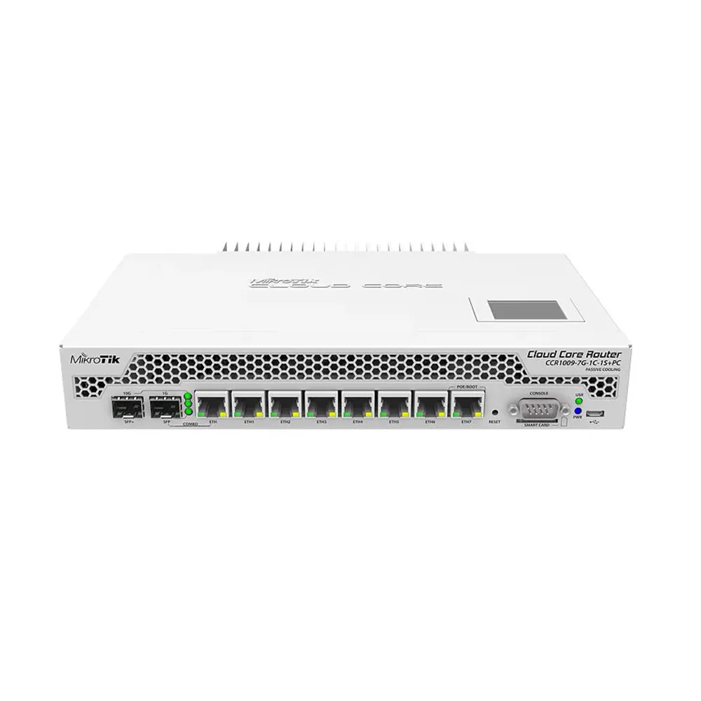 Маршрутизатор CCR1009-7G-1C-1S+PC MikroTik купити в Україні
