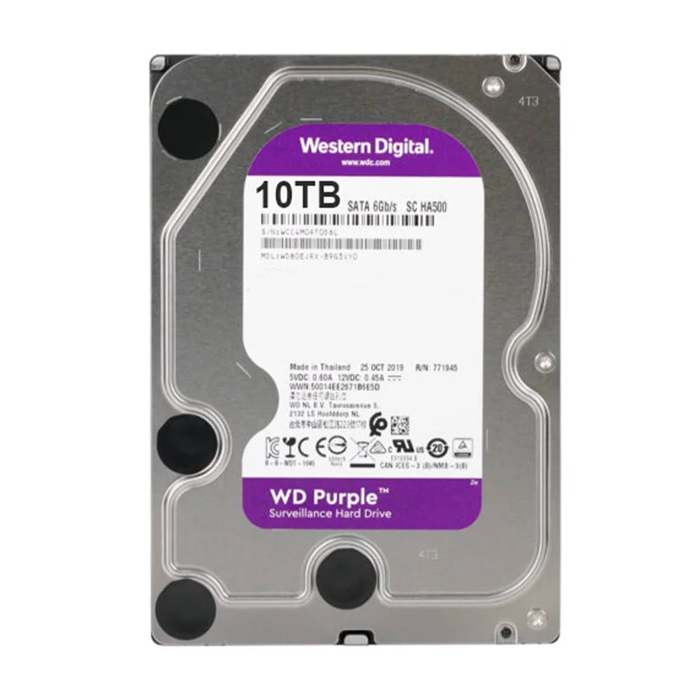 Жорсткий диск 3.5" 10TB 64MB Western Digital Purple WD102EJRX купити в Україні