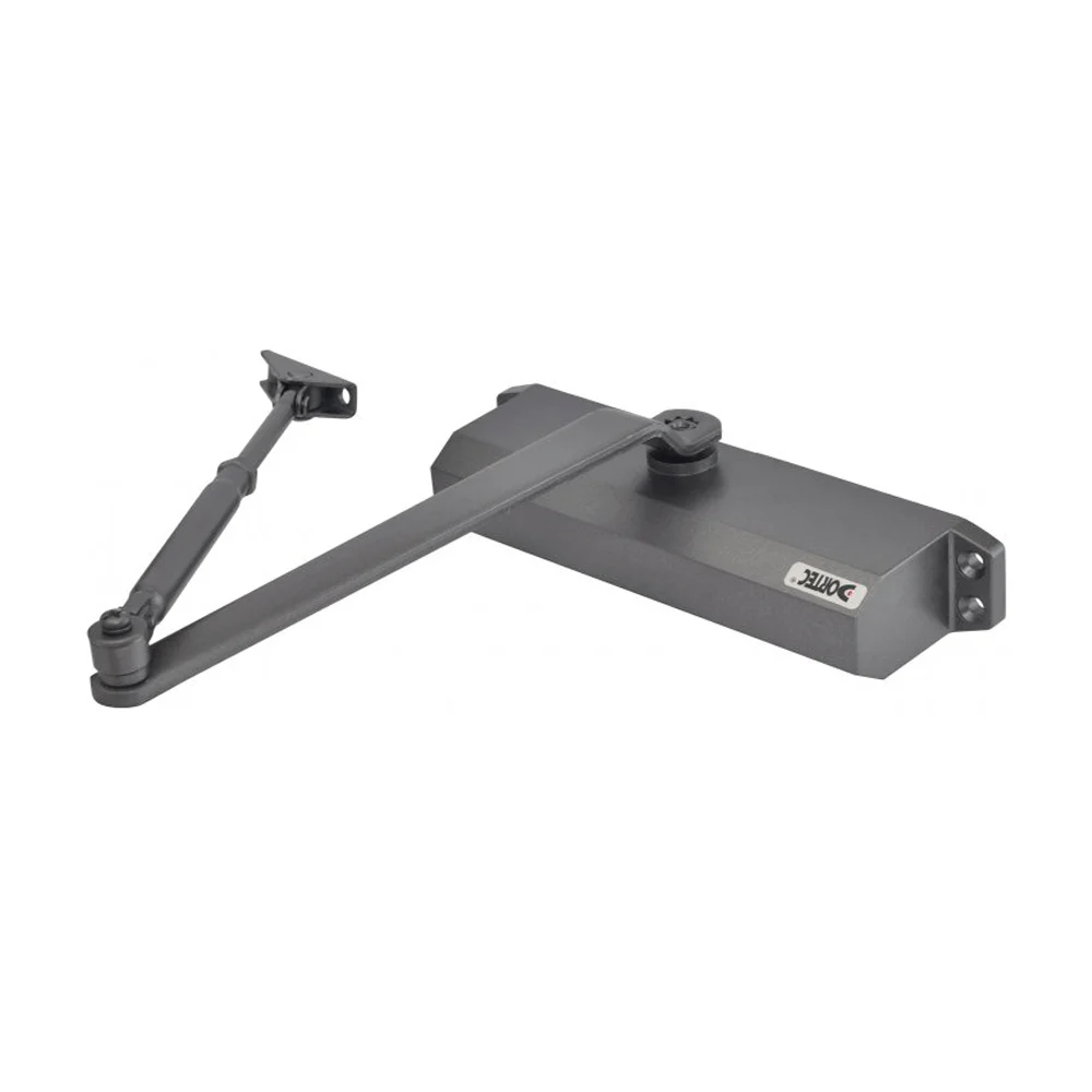 Дверний доводчик Dortec DT-65H Graphite з фіксацією дверей у відчиненому положенні купити в Україні