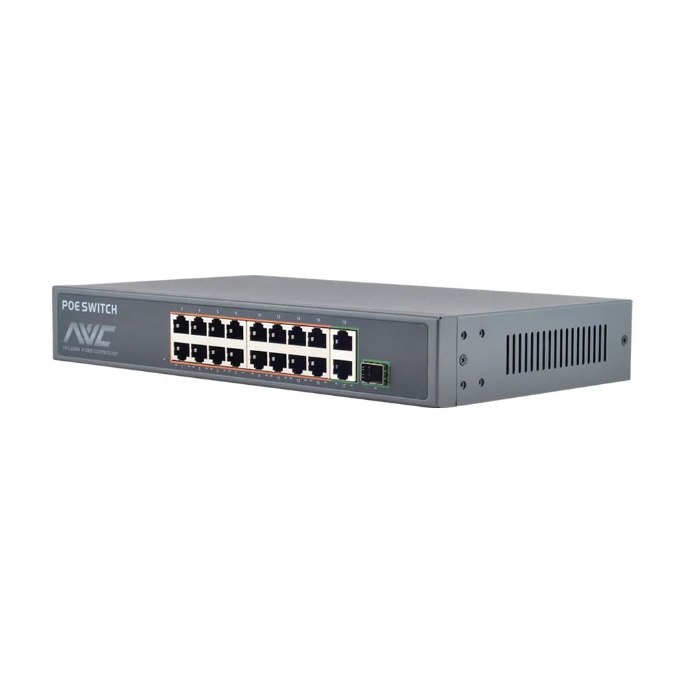 PoE-комутатор 18-портовий NVC-1816GSR купити в Україні