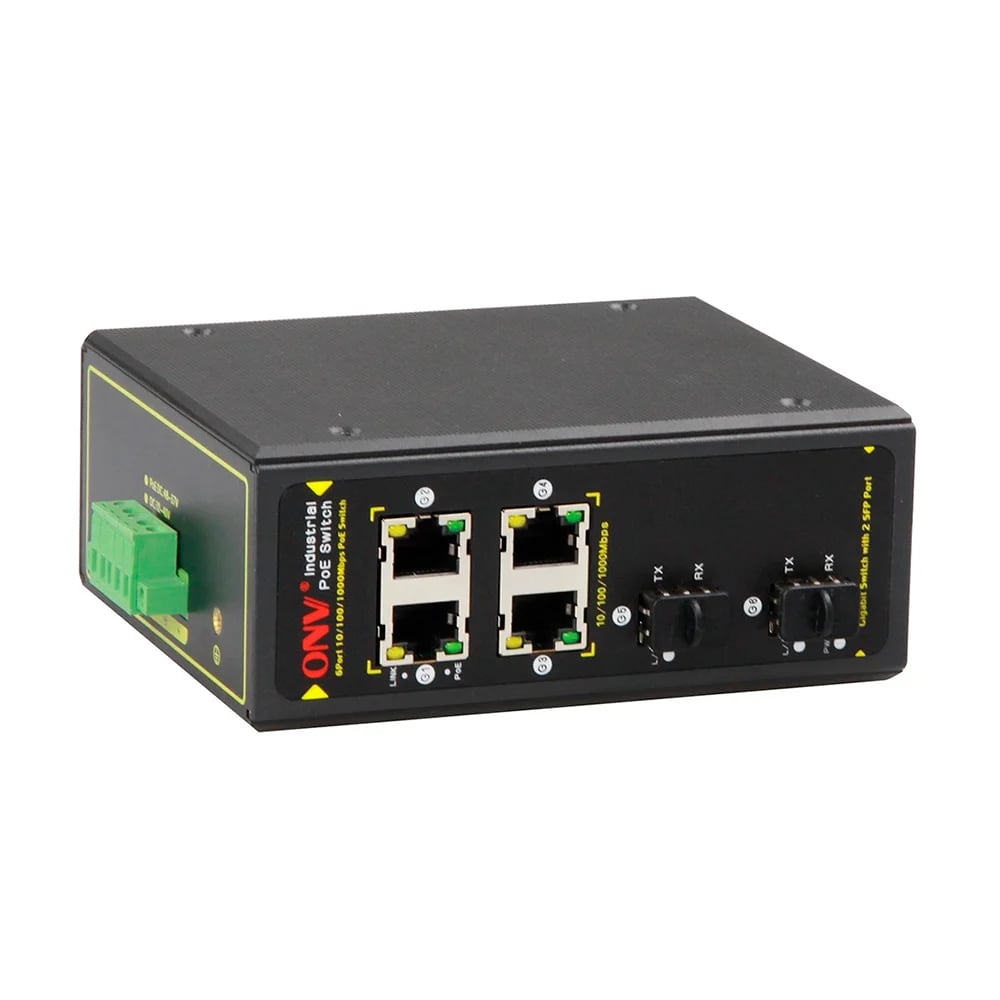 PoE-комутатор 6-портовий гігабітний ONV-IPS7064PF купити в Україні