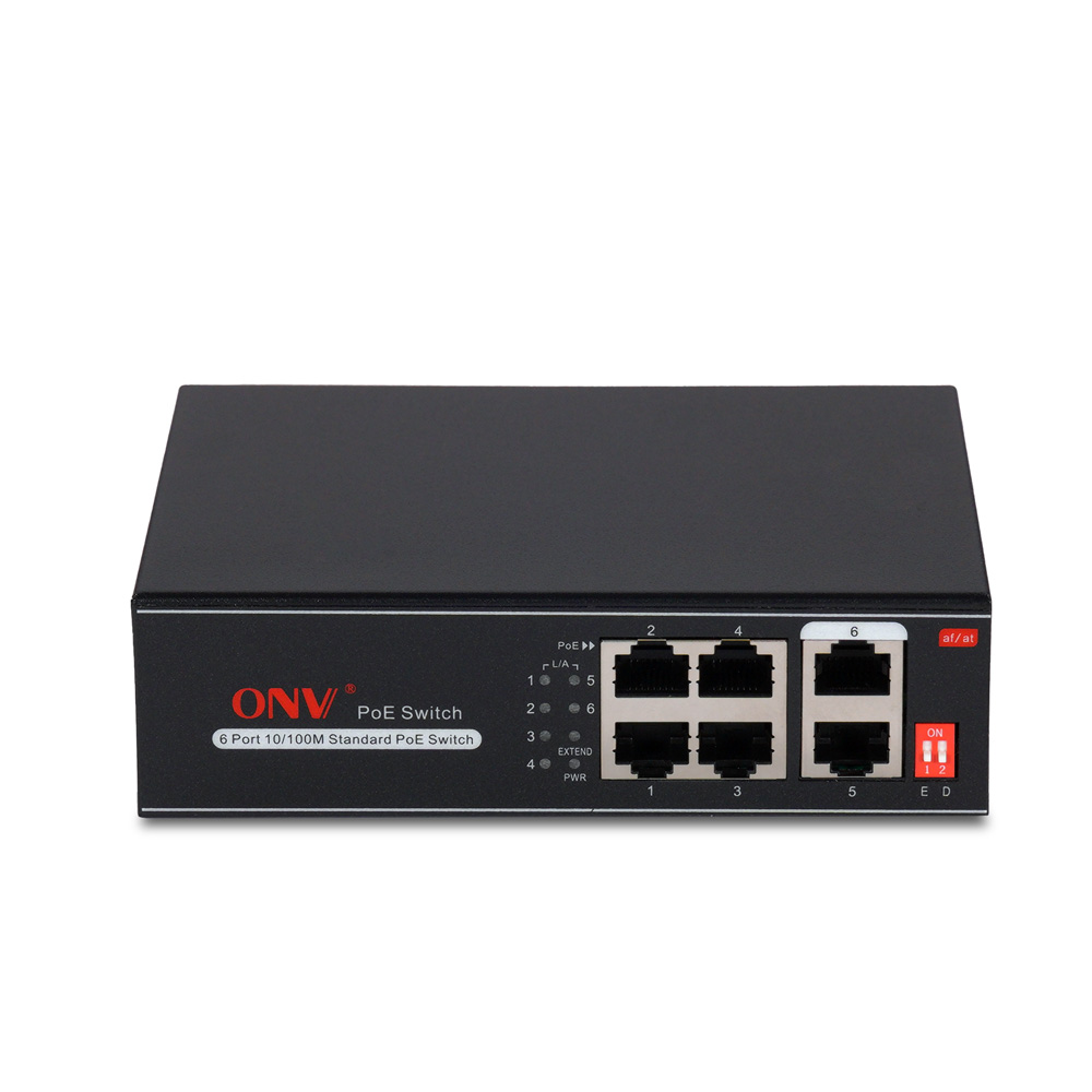 PoE-коммутатор 6-портовый ONV-H1064PLD купить в Украине