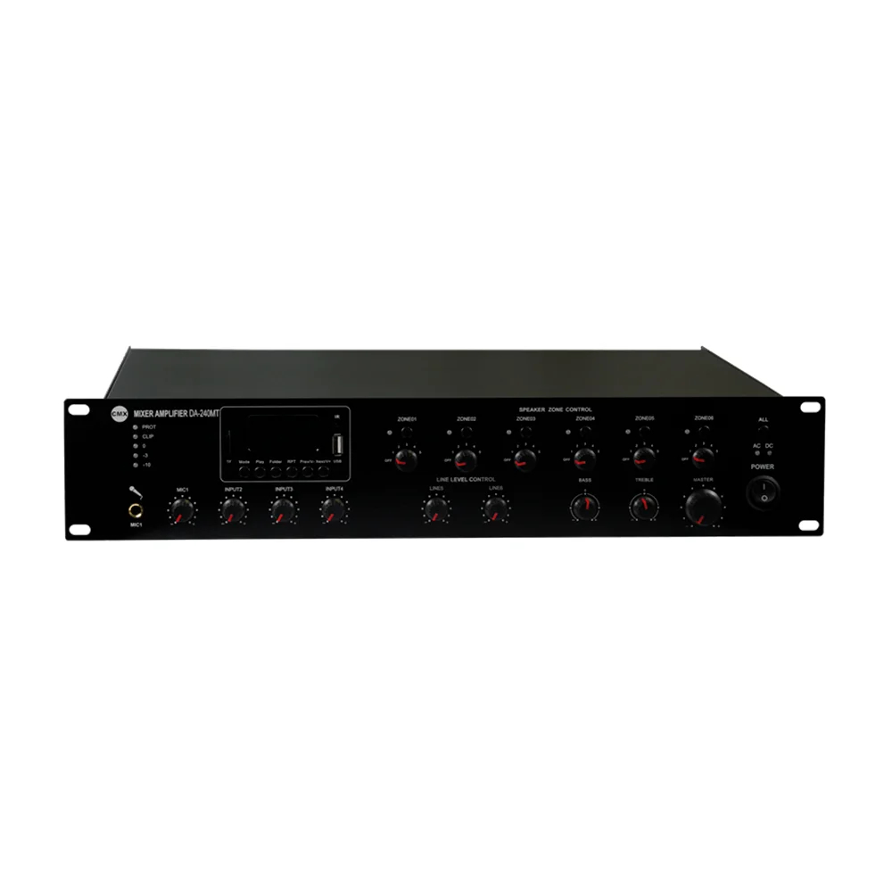 Микширующий усилитель CMX DA-240MT, 6 зон, 19" купить в Украине