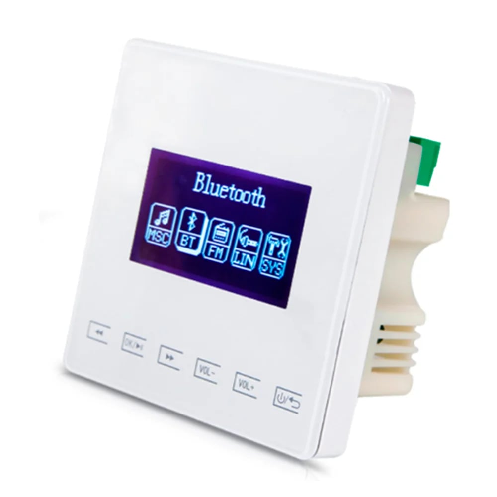 Підсилювач настінний двоканальний CMX A5 Bluetooth/USB/FM 2x15W купити в Україні