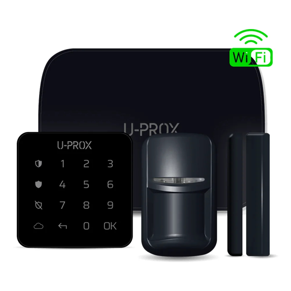 Комплект беспроводной сигнализации U-Prox MP WiFi Black с 2G, WiFi купить в Украине
