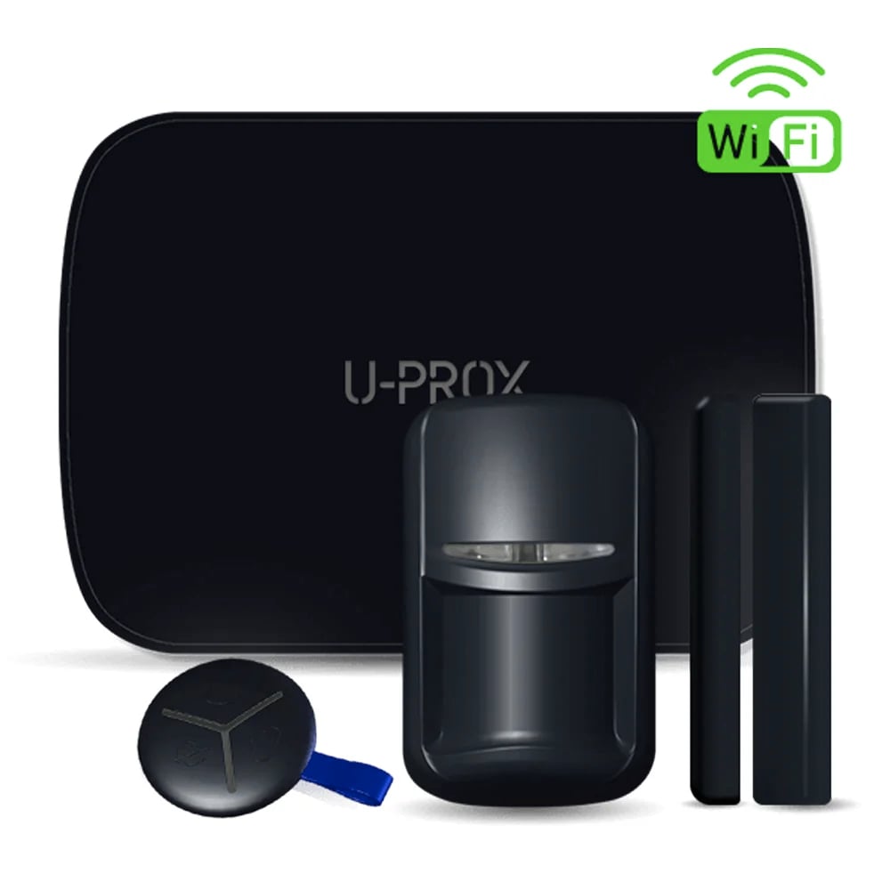 Комплект бездротової сигналізації U-Prox MP WiFi S Black з 2G, WiFi купити в Україні