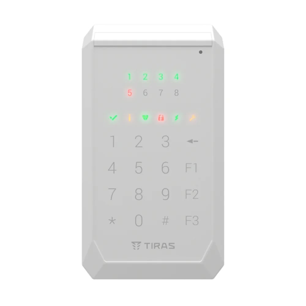 Бездротова клавіатура Tiras X-Pad White купити в Україні