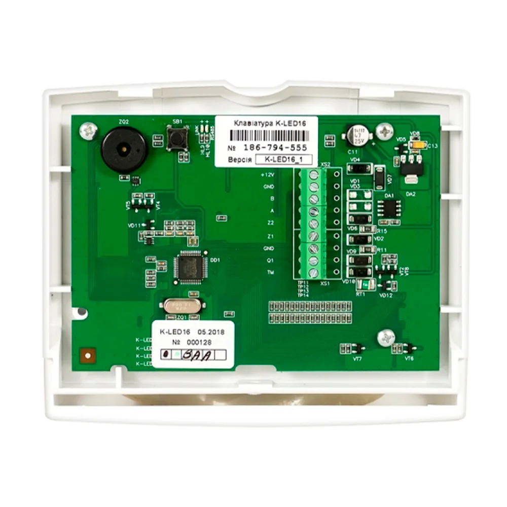 Клавиатура Tiras K-LED16 на 16 индикаторов зон. (21-00021): купить