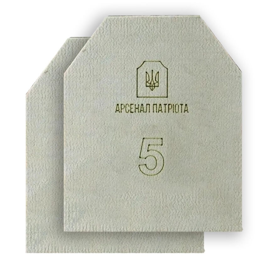 Арсенал Патріота бронеплита 5 клас (ціна комплекту з 2-х плит) купити в Україні