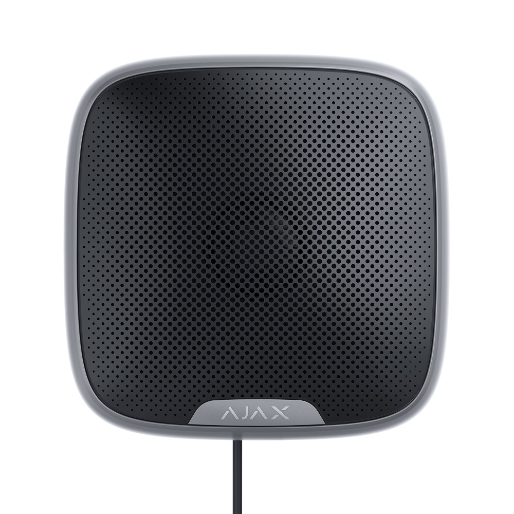 Дротова сирена вулична Ajax StreetSiren Fibra Black купити в Україні
